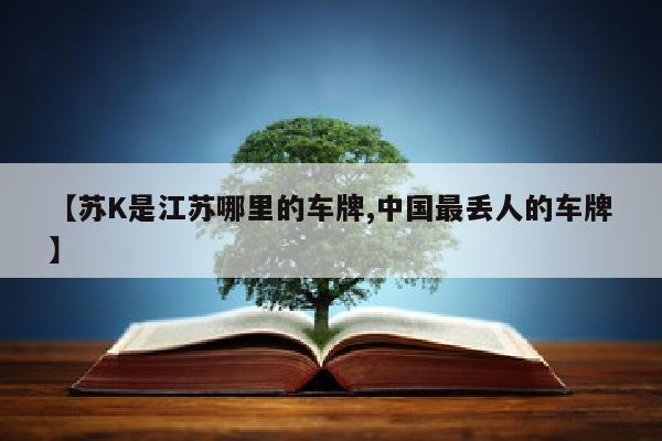 【苏K是江苏哪里的车牌,中国最丢人的车牌】